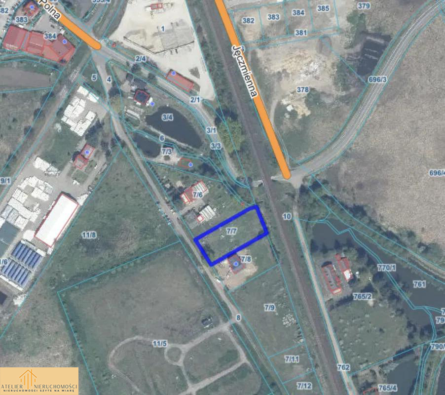 01 Działka budowlana CHOJNA 1952 m2